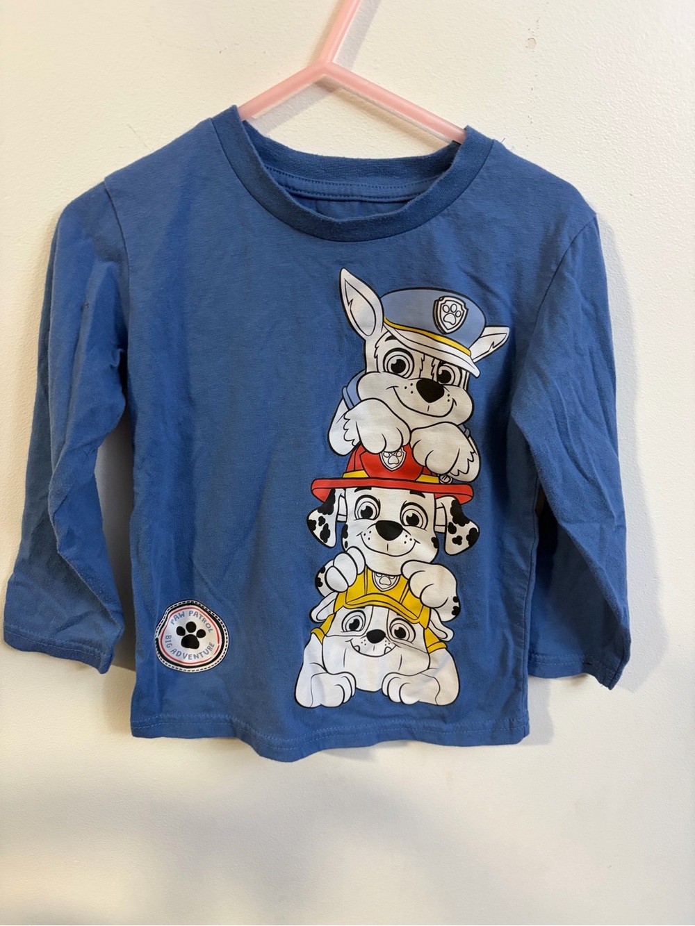4/30$ Nickelodeon paw patrol longsleeve unisex 3 years
